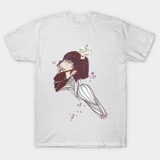 Geisha Ninja Anime Girl T-Shirt